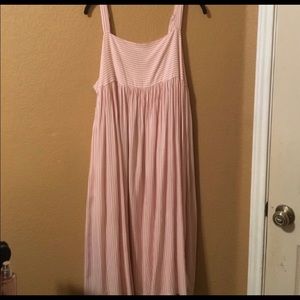 Kimchi pink striped dress